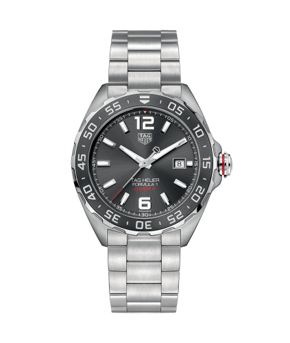 TAG Heuer Formula 1 Calibre 5 43 Stainless Steel / Grey / Bracelet